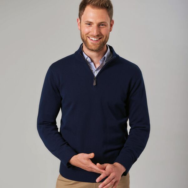 Copy of Brook Taverner Dallas Zip Neck Sweater Thumbnail